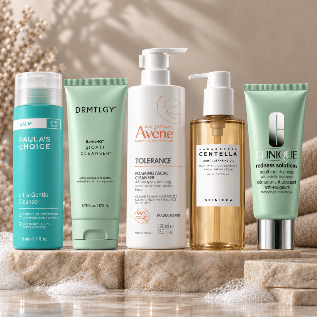 5 Best Cleansers for Sensitive & Redness-Prone&nbsp;Skin